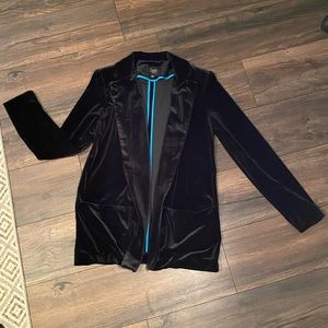 Black Velvet Blazer